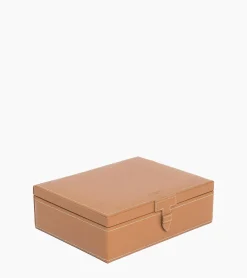 Coffret 8 montres en cuir - Naturel
