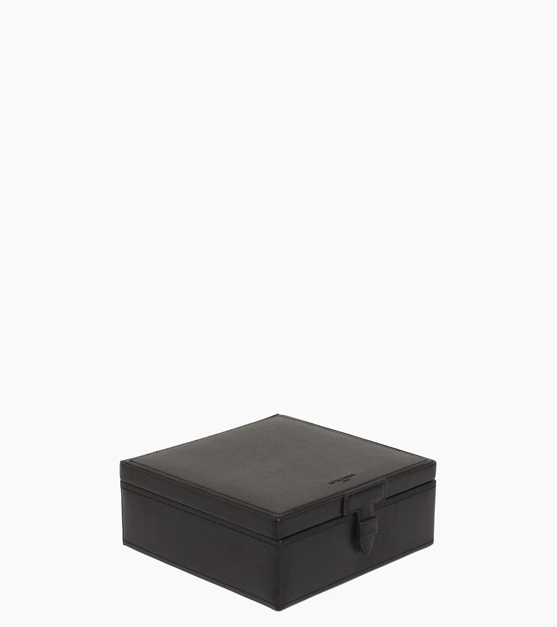 Coffret 6 montres en cuir - Noir