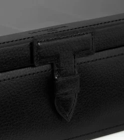 Coffret 12 montres en cuir - Black