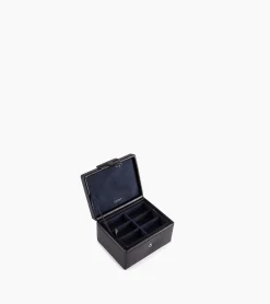 Coffret boutons de manchettes en cuir - Black