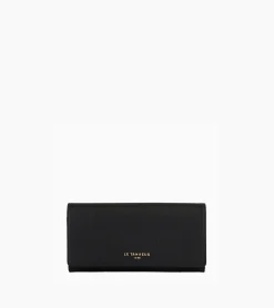 Compagnon Lise en cuir signature T - Black Le Bleu