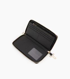 Compagnon zippé Juliette en cuir grainé - Black