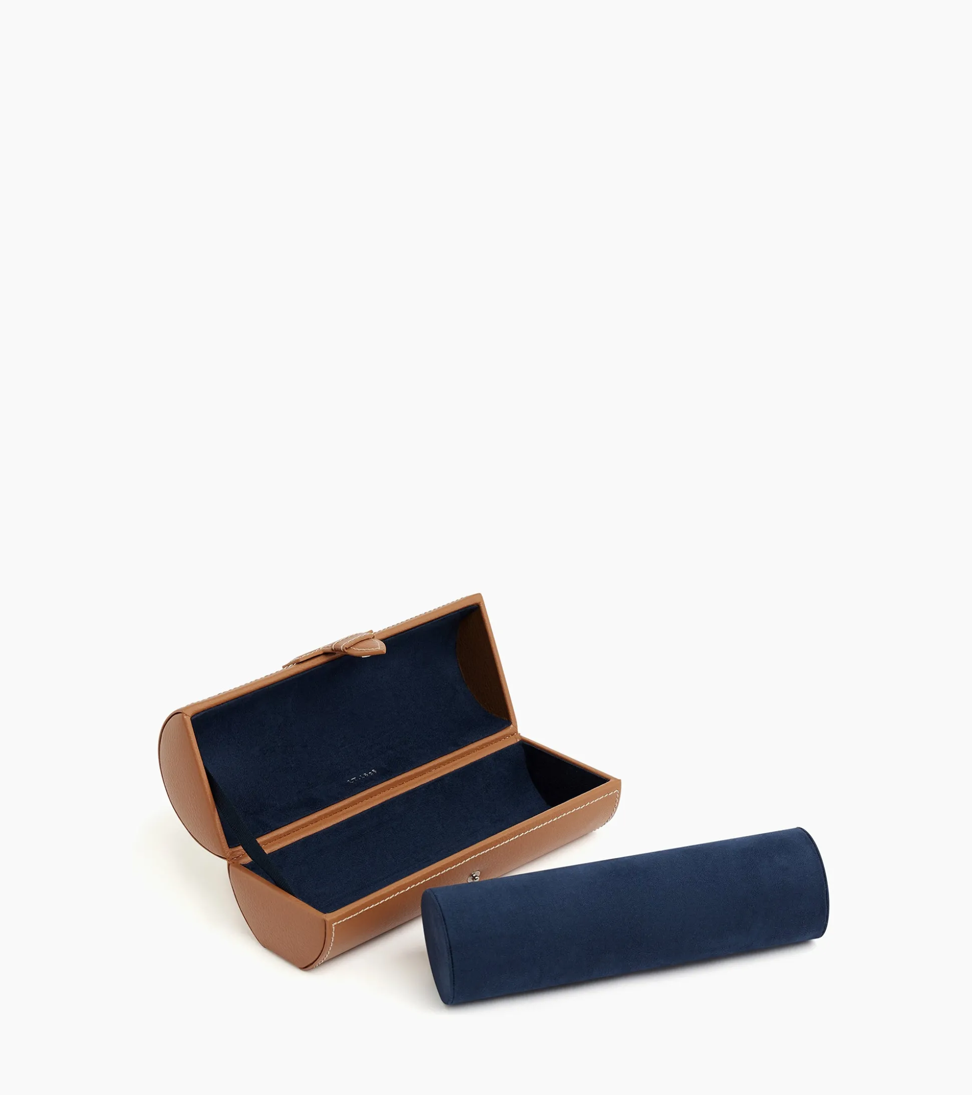 Etui 3 montres en cuir - NATUREL 1