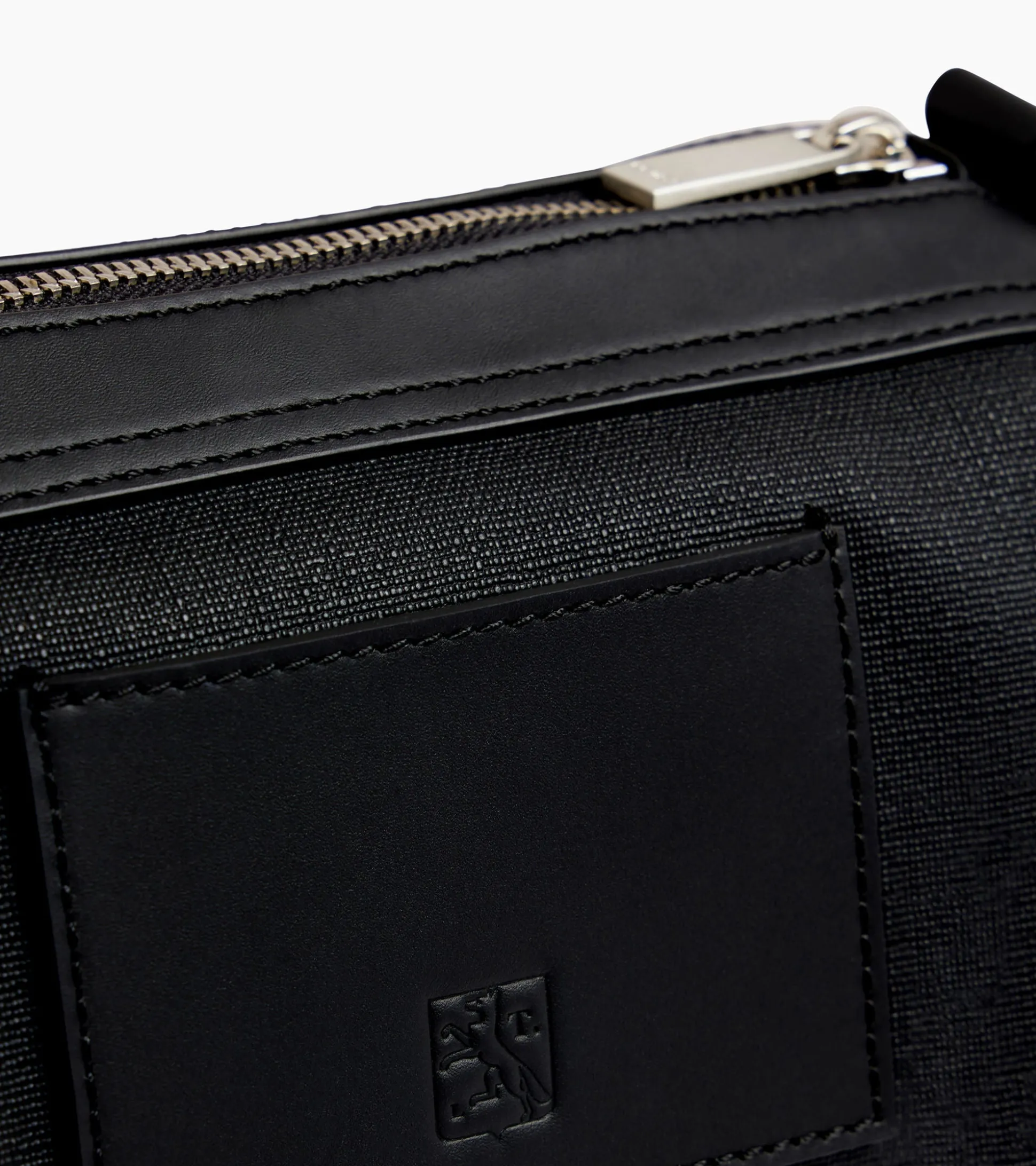 Mini sac bandoulière Maurice en toile enduite - Black