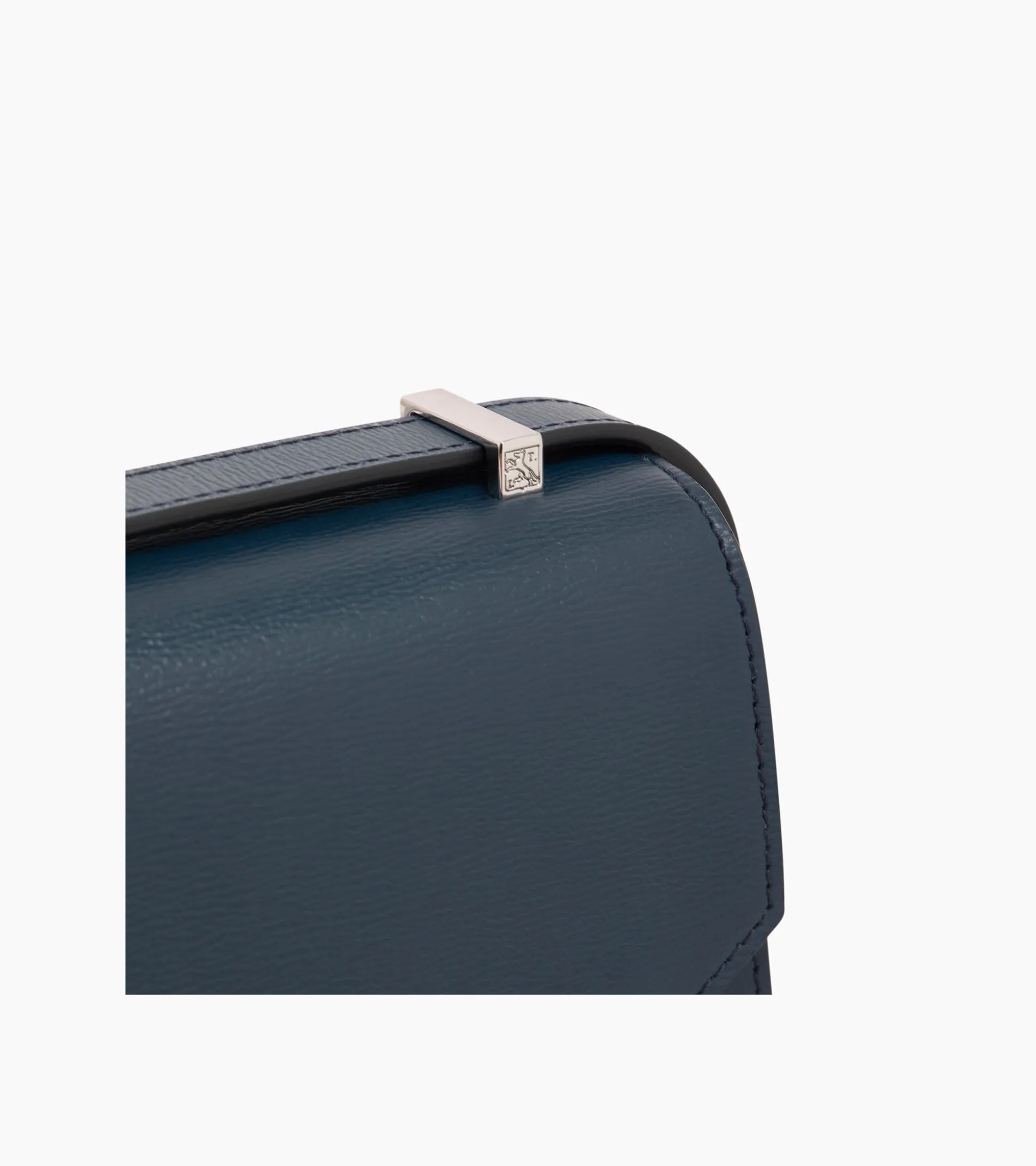 Mini sac bandoulière Naya en cuir liégé - Twilight Blue