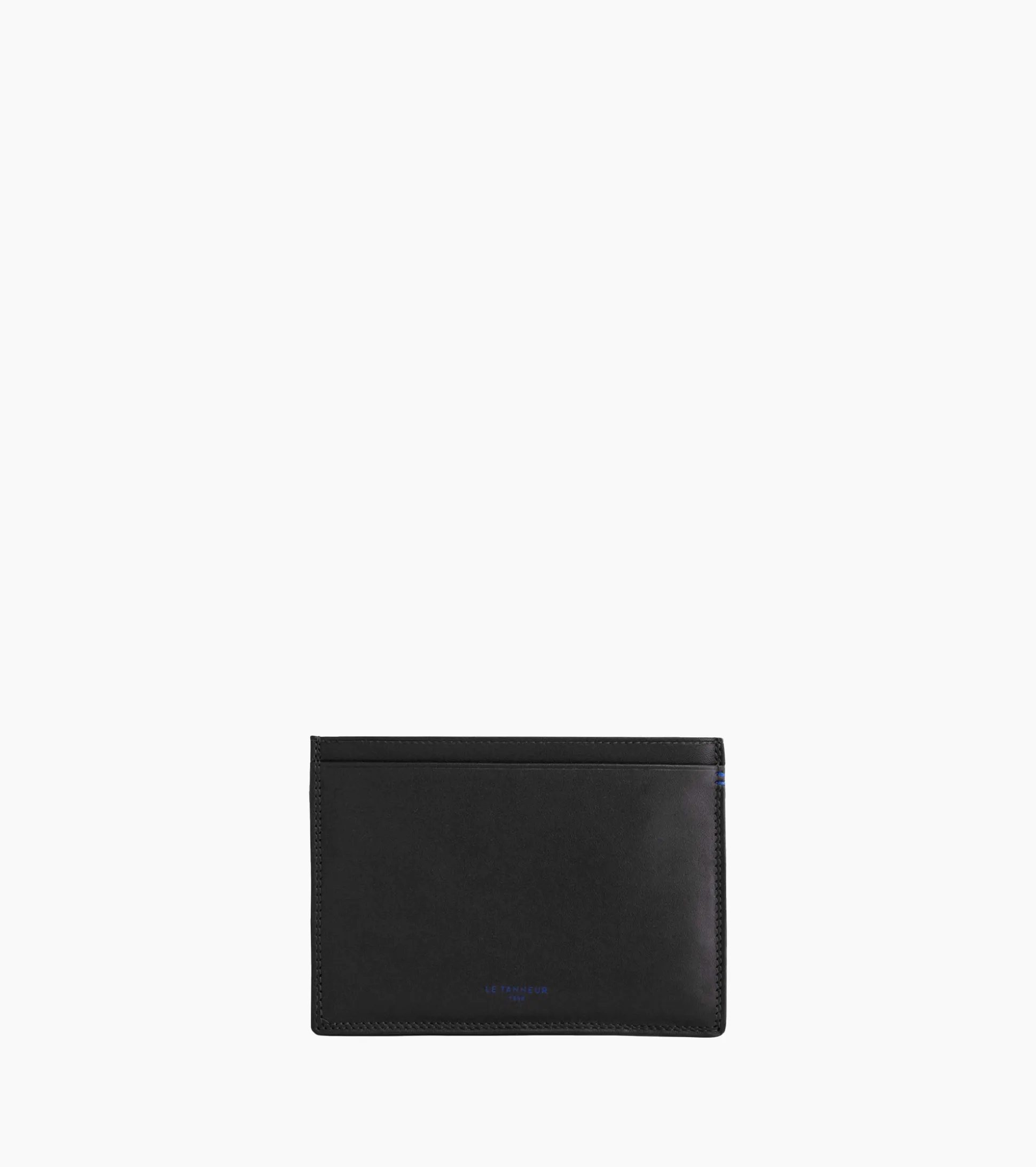 Petit porte papiers de voiture Martin en cuir lisse - Black