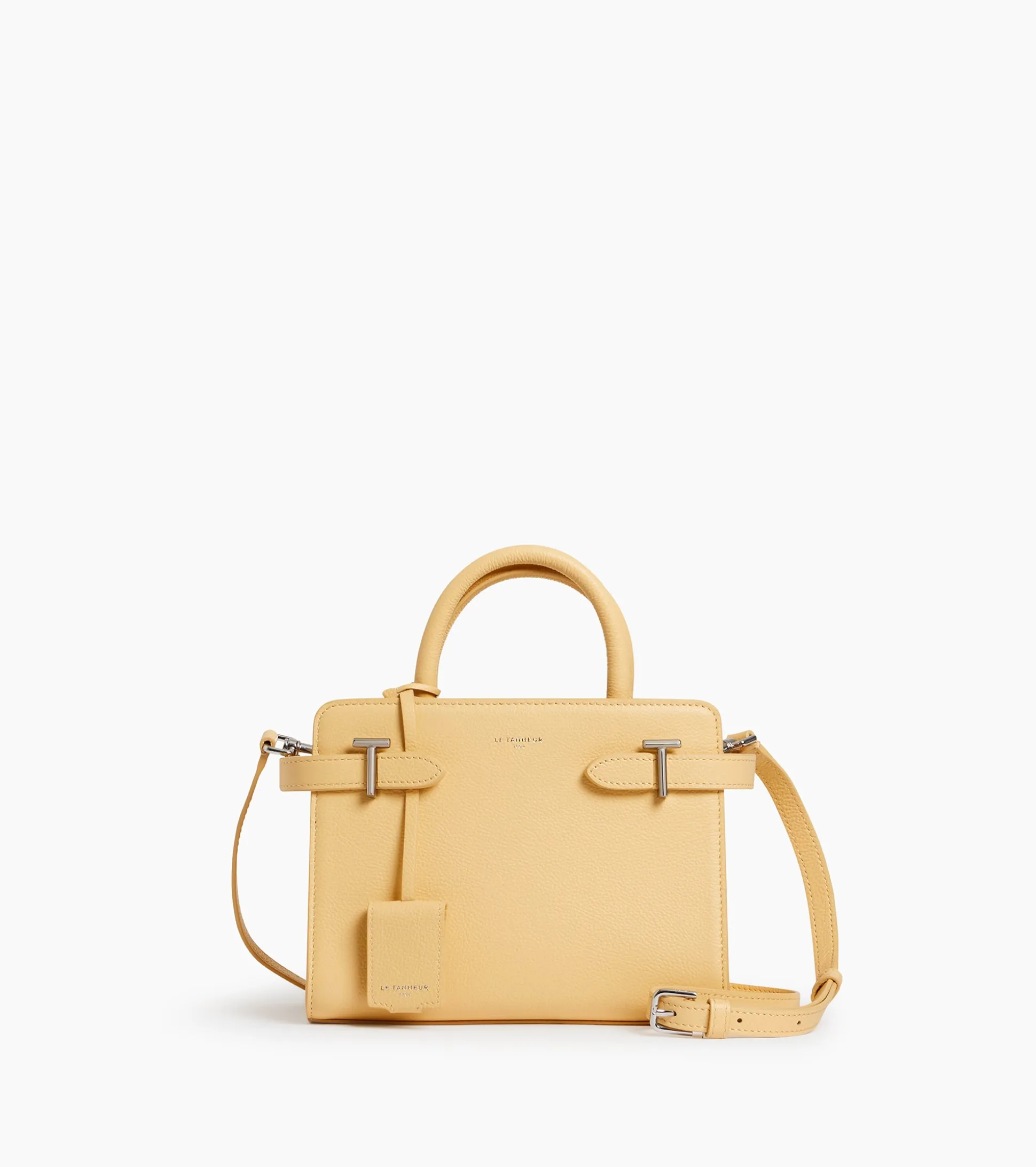 Petit sac à main Emilie en cuir grainé - AURORE