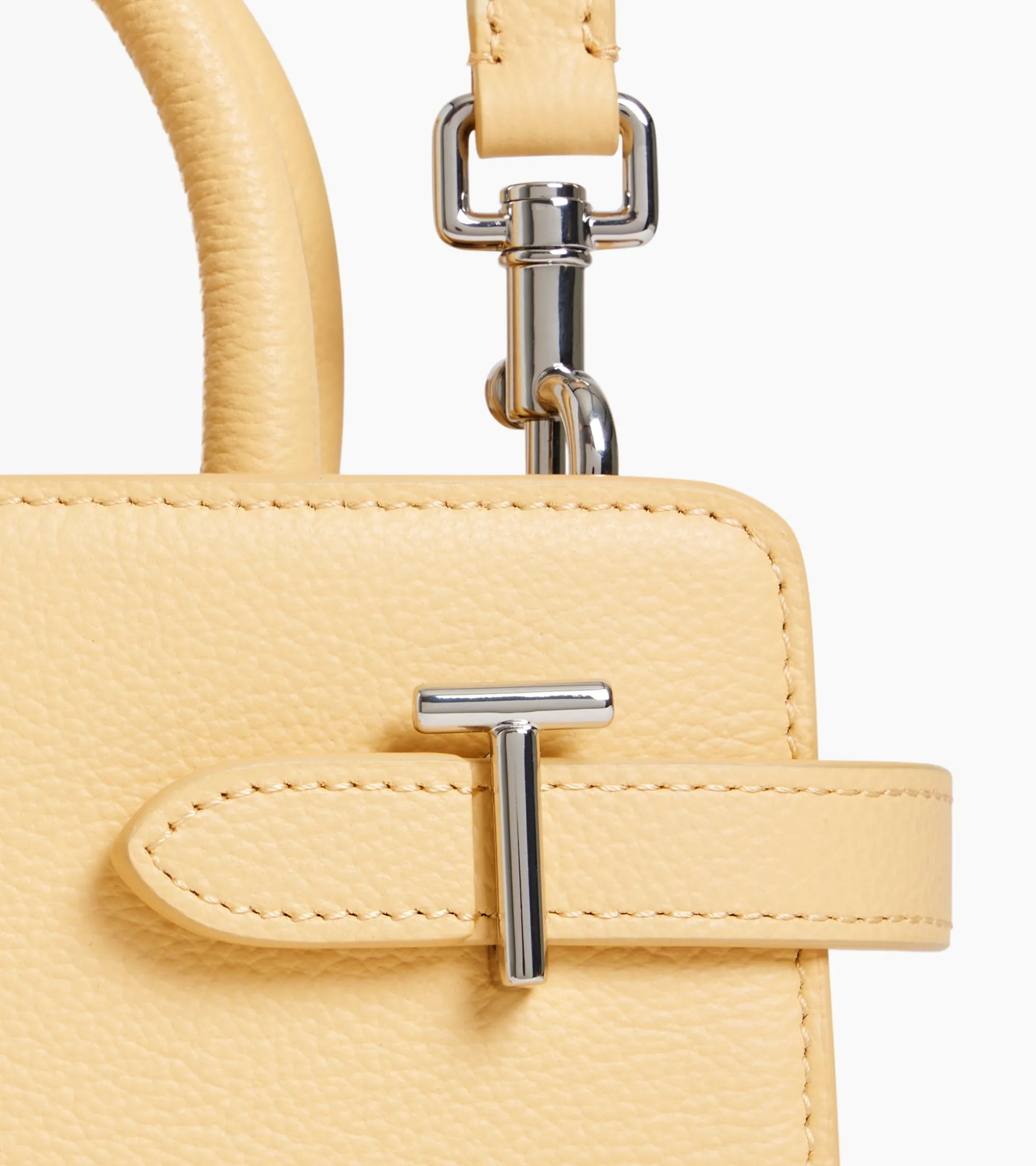Petit sac à main Emilie en cuir grainé - AURORE