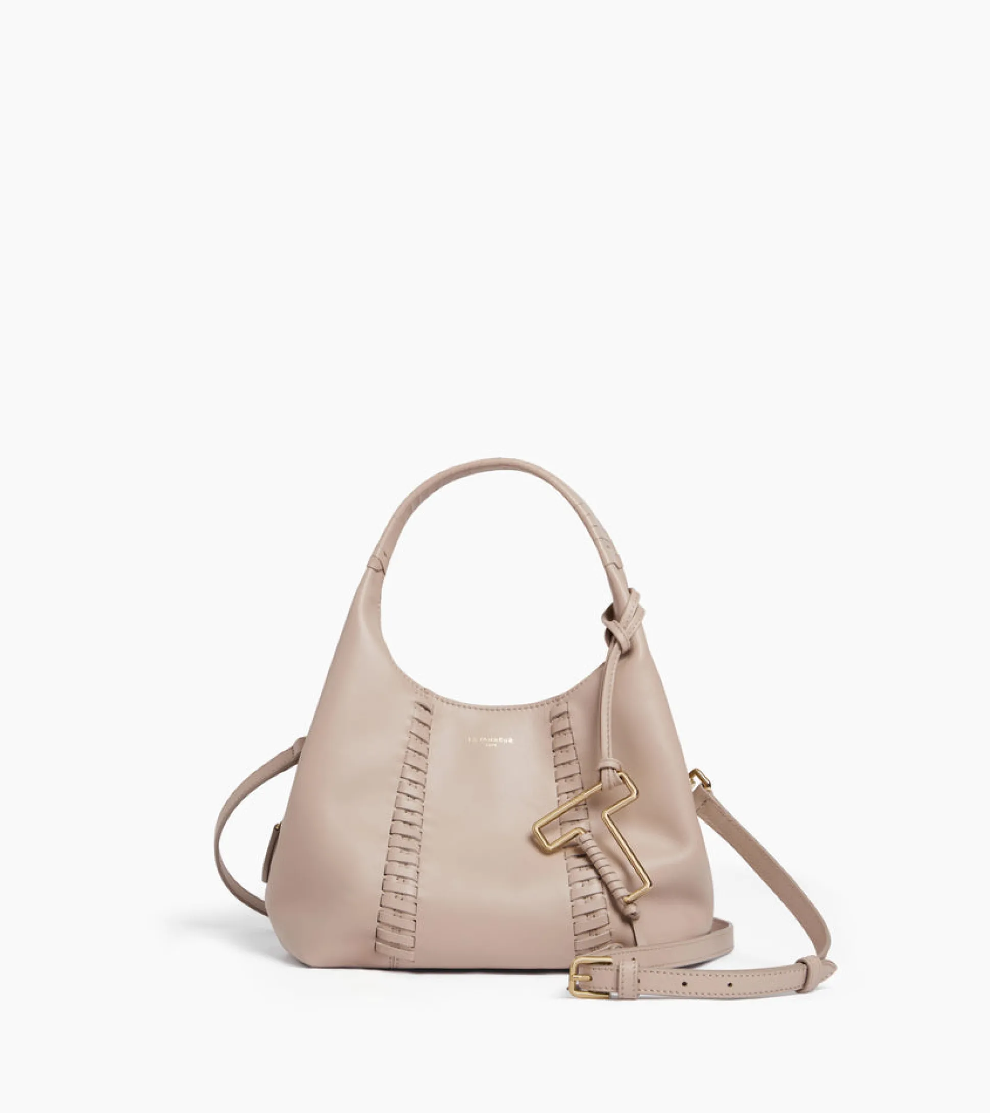 Petit sac à main Juliette en cuir lisse lacé - GREGE 1