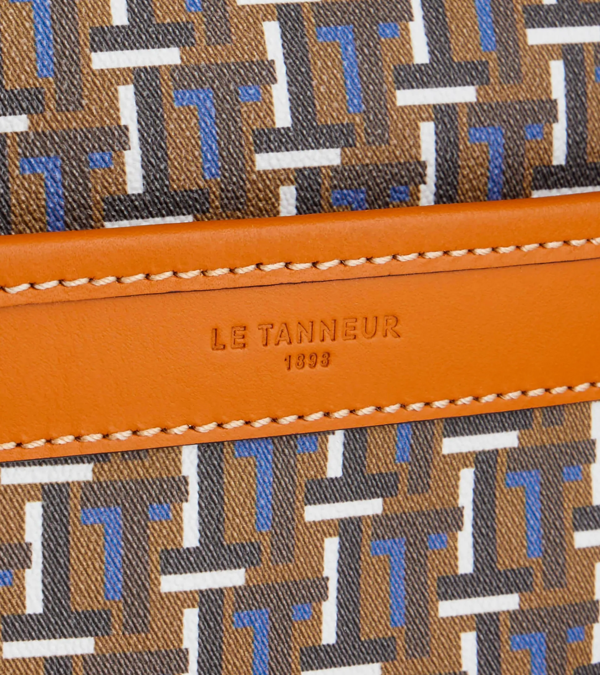 Petit sac bandoulière Camille en toile monogramme - Brown Monogram Print