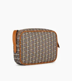 Petit sac bandoulière Camille en toile monogramme - Brown Monogram Print
