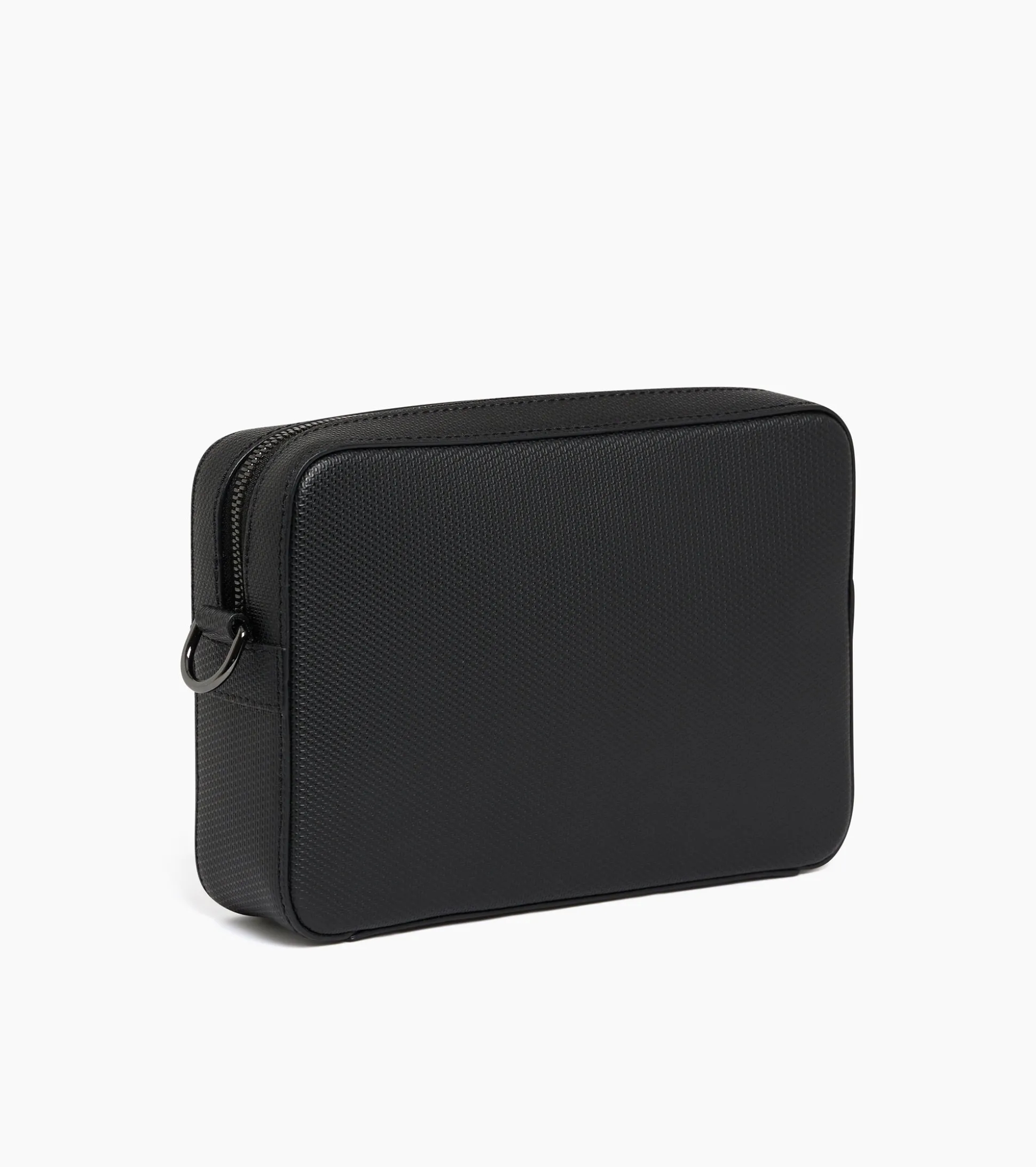 Petit sac bandoulière Emile en cuir signature T - Black