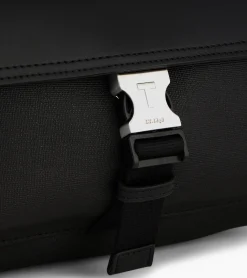 Petit sac bandoulière Maurice en toile enduite - Black