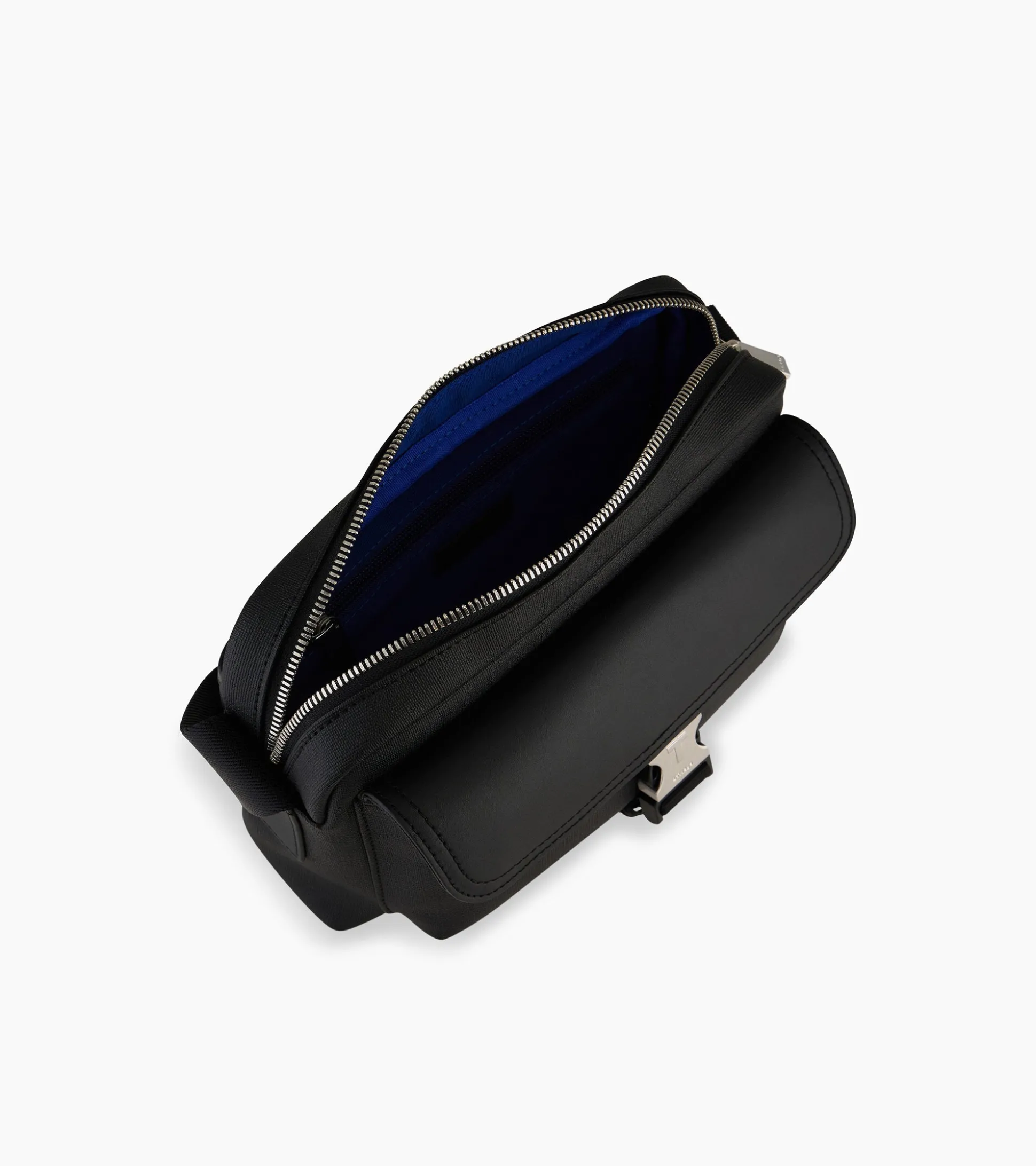 Petit sac bandoulière Maurice en toile enduite - Black