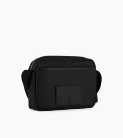 Petit sac bandoulière Maurice en toile enduite - Black
