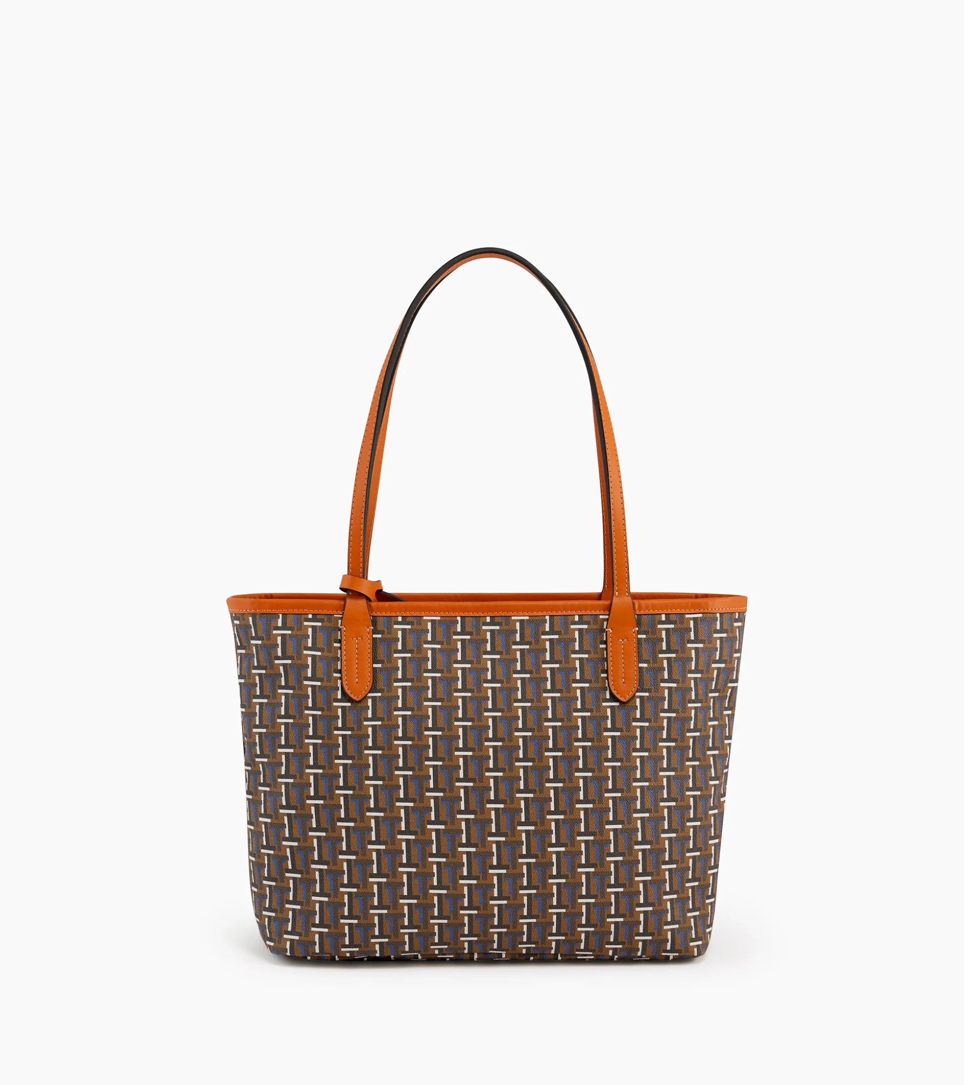 Petit sac cabas Camille en toile monogramme - Brown Monogram Print