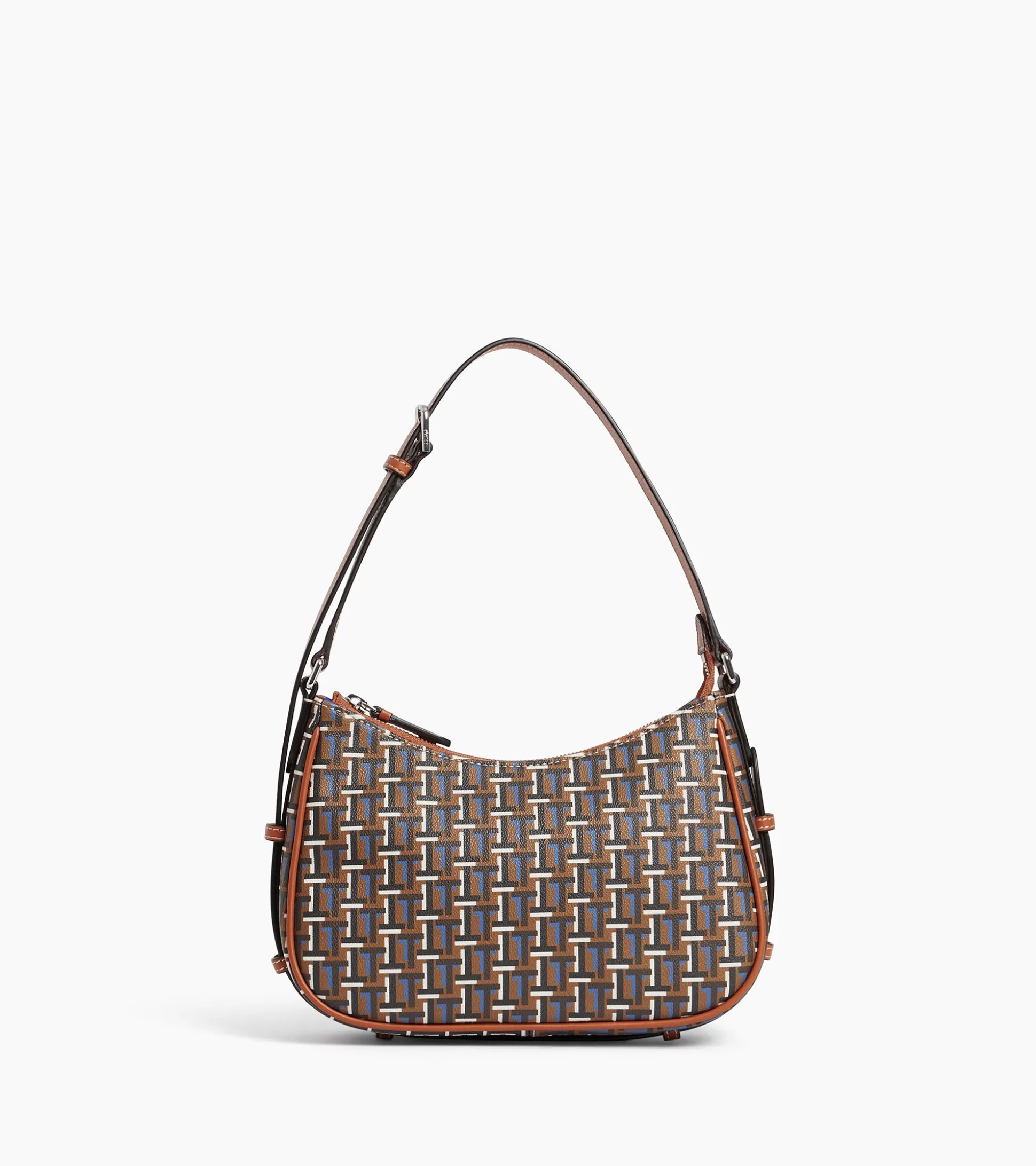 Petit sac porté épaule Camille en toile monogramme - SIGNATURE LT