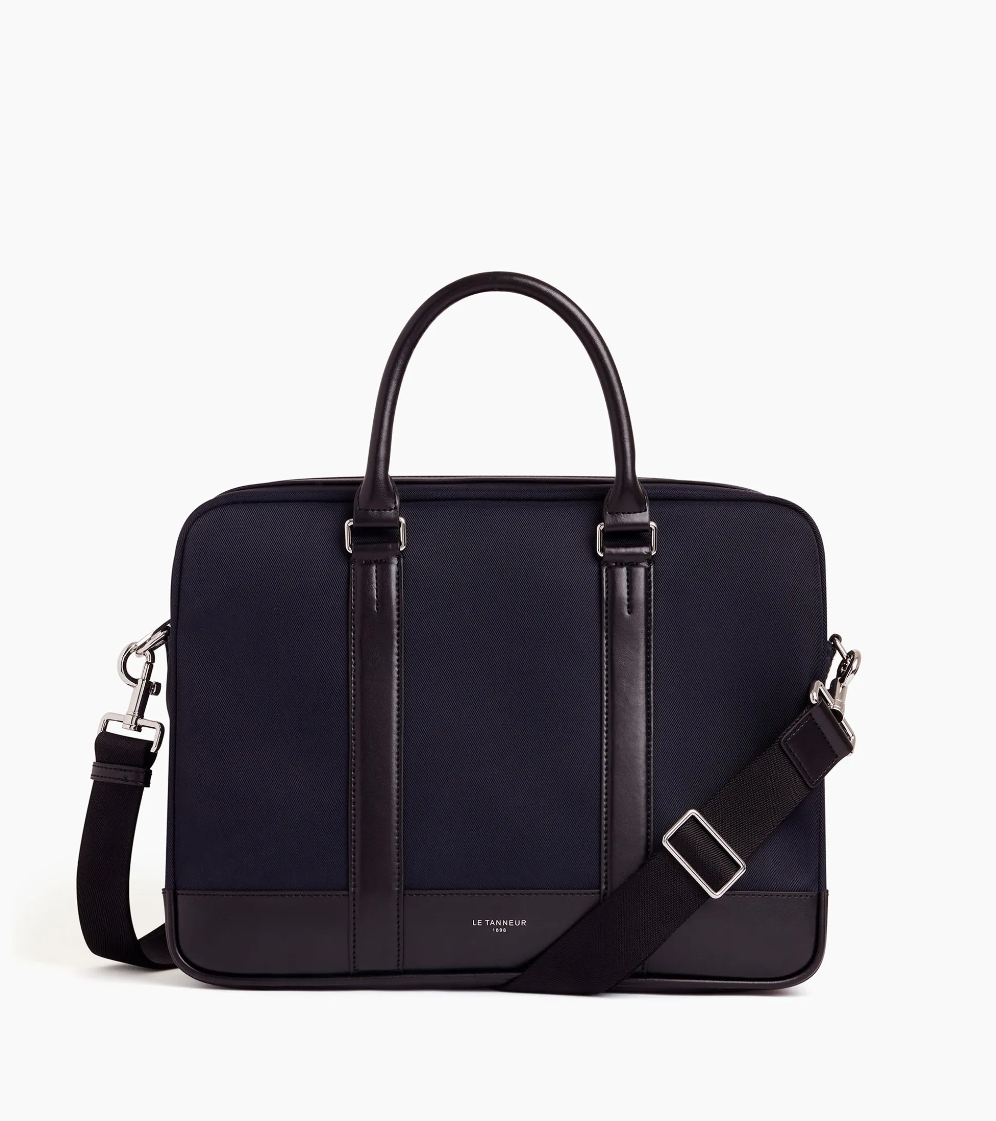 Porte documents 1 soufflet 15" Gaspard - Blue Twilight Black