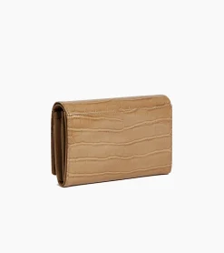 Portefeuille Emilie en cuir effet croco - GREGE 1