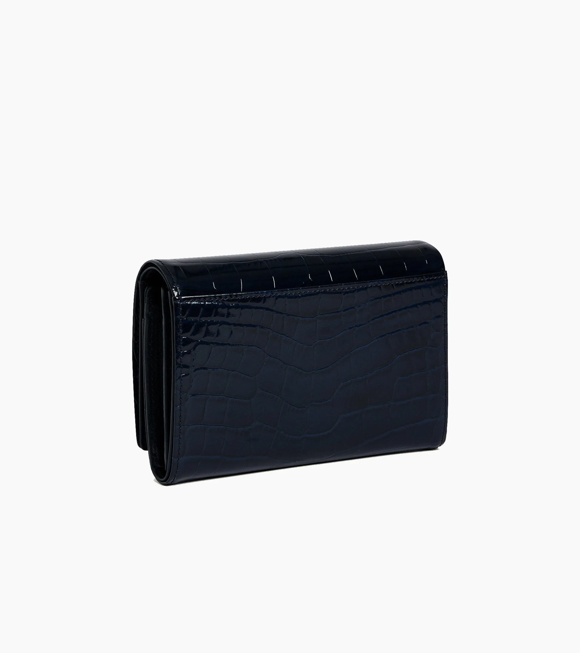 Portefeuille Emilie en cuir effet croco - CREPUSCULE