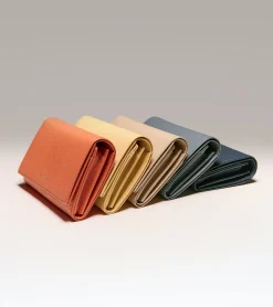 Portefeuille Emilie en cuir grainé - GREGE 1
