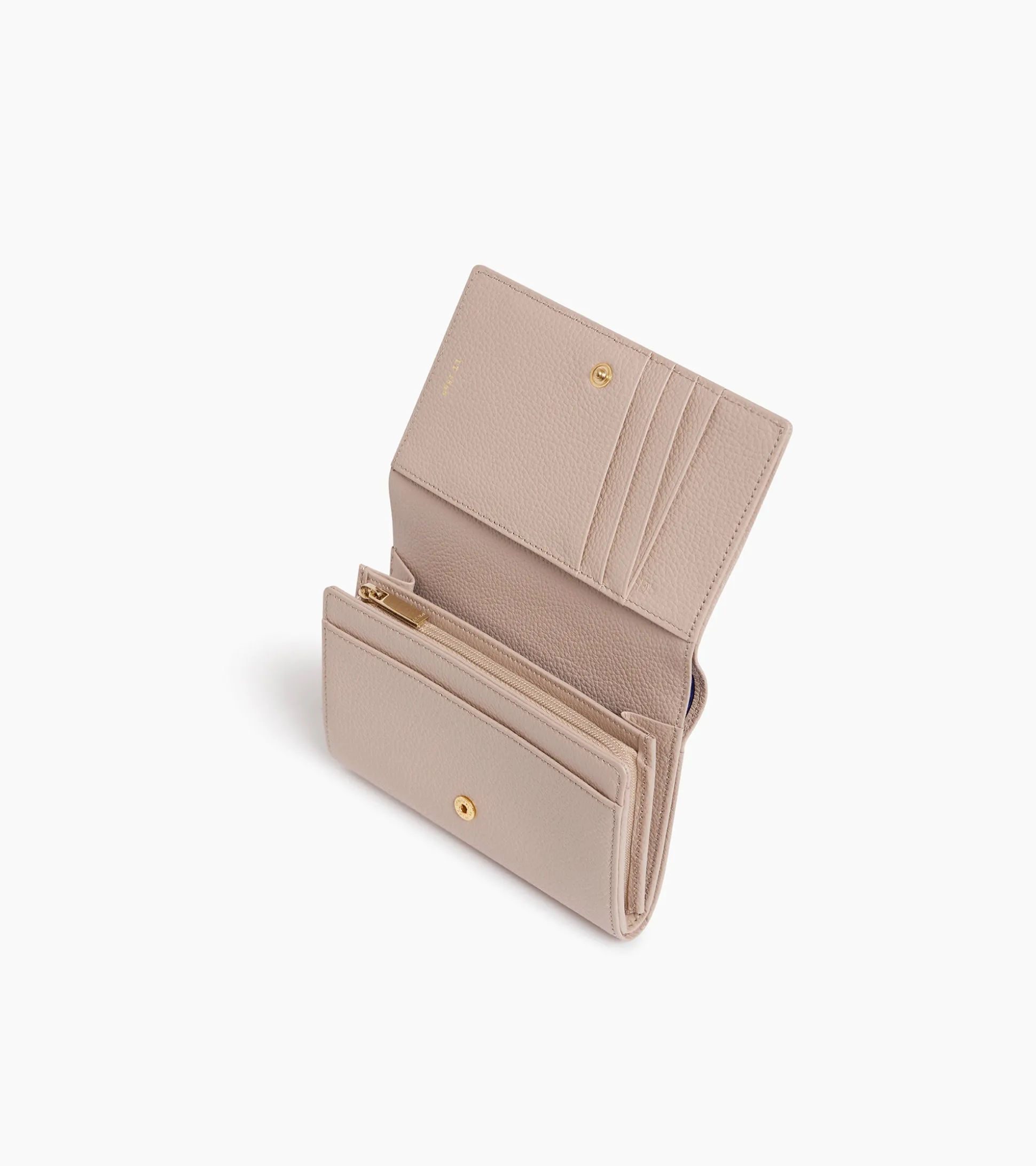 Portefeuille Emilie en cuir grainé - GREGE 1