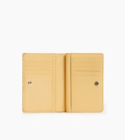 Portefeuille moyen modèle Ella en cuir grainé - AURORE