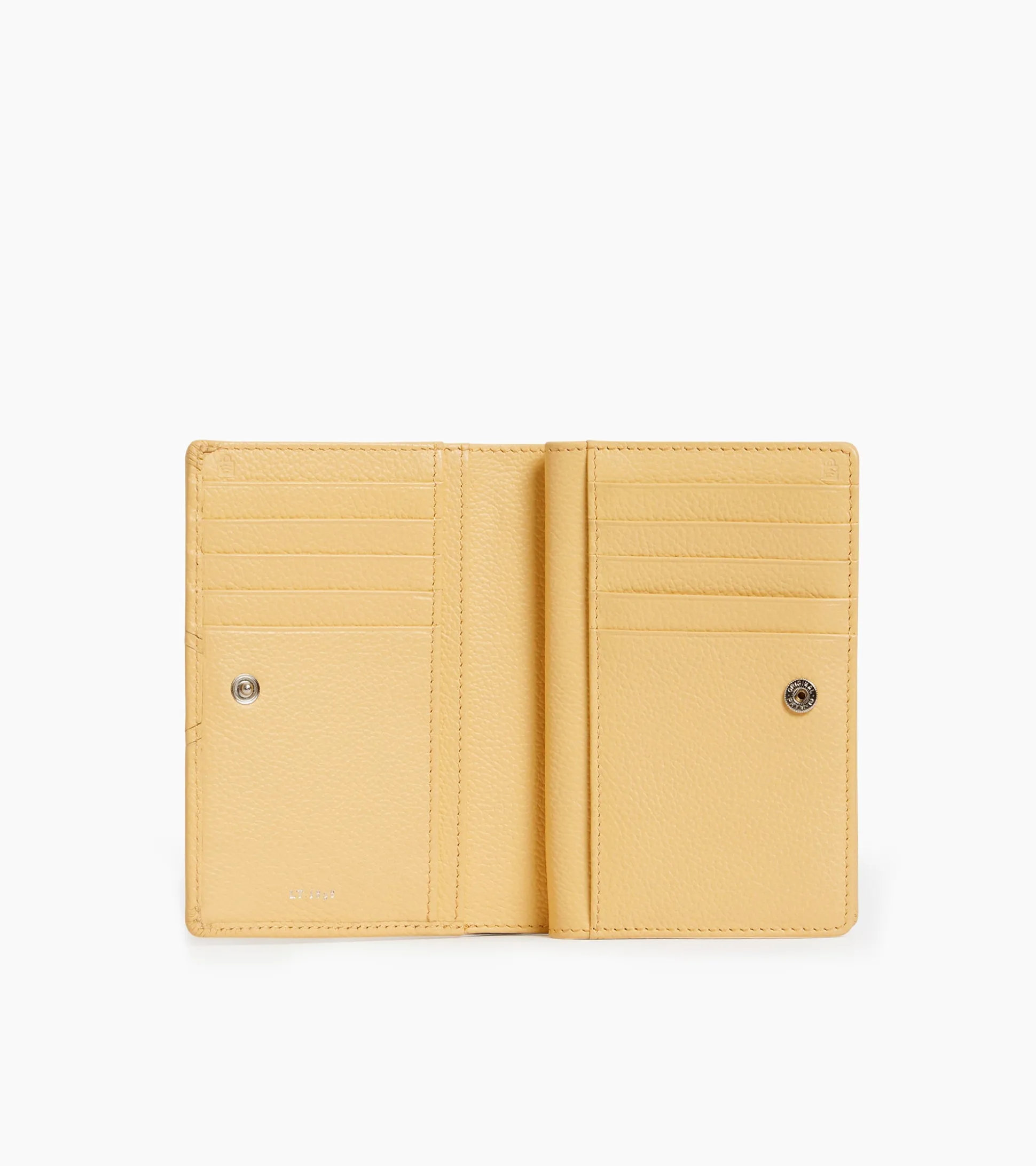 Portefeuille moyen modèle Ella en cuir grainé - AURORE