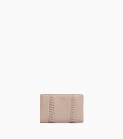 Portefeuille moyen modèle Juliette en cuir lisse lacé - GREGE 1
