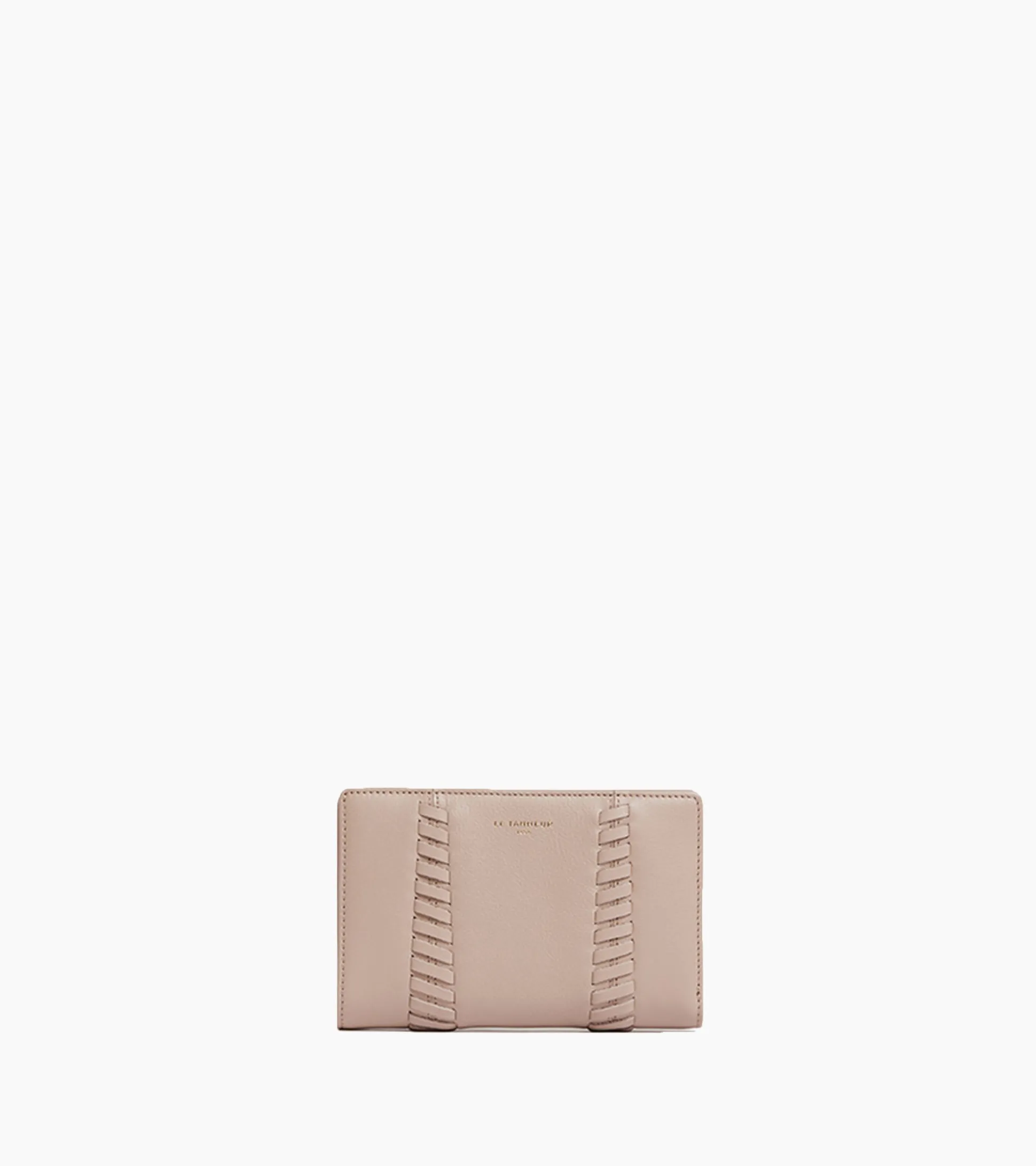 Portefeuille moyen modèle Juliette en cuir lisse lacé - GREGE 1