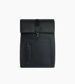 Sac à dos Alexis en cuir grainé - Black