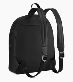 Sac à dos Emile en cuir signature T - Black