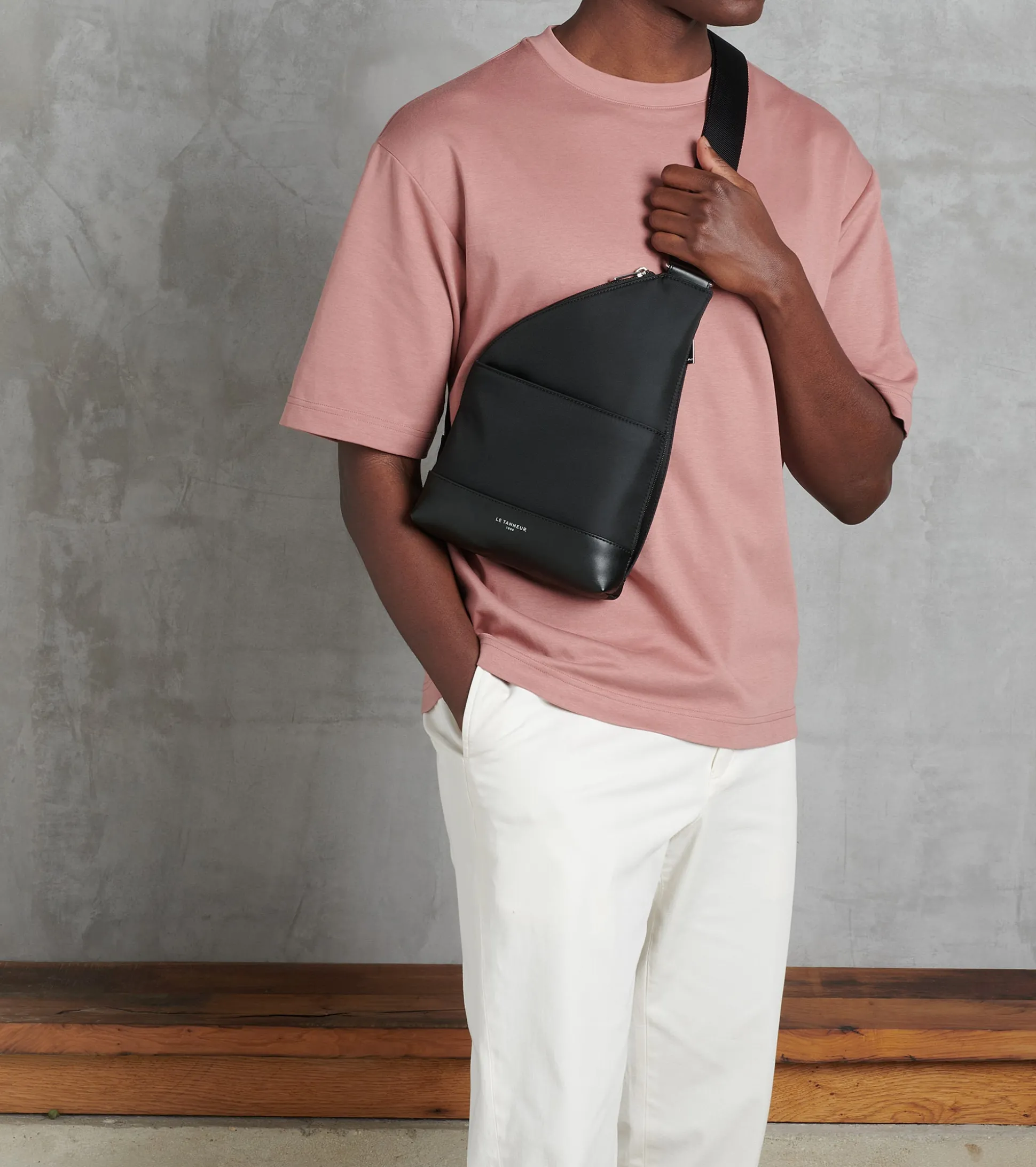 Sac à dos mono bretelle Gaspard - Black