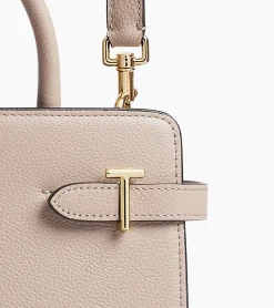 Sac à main moyen modèle Emilie en cuir grainé - GREGE 1