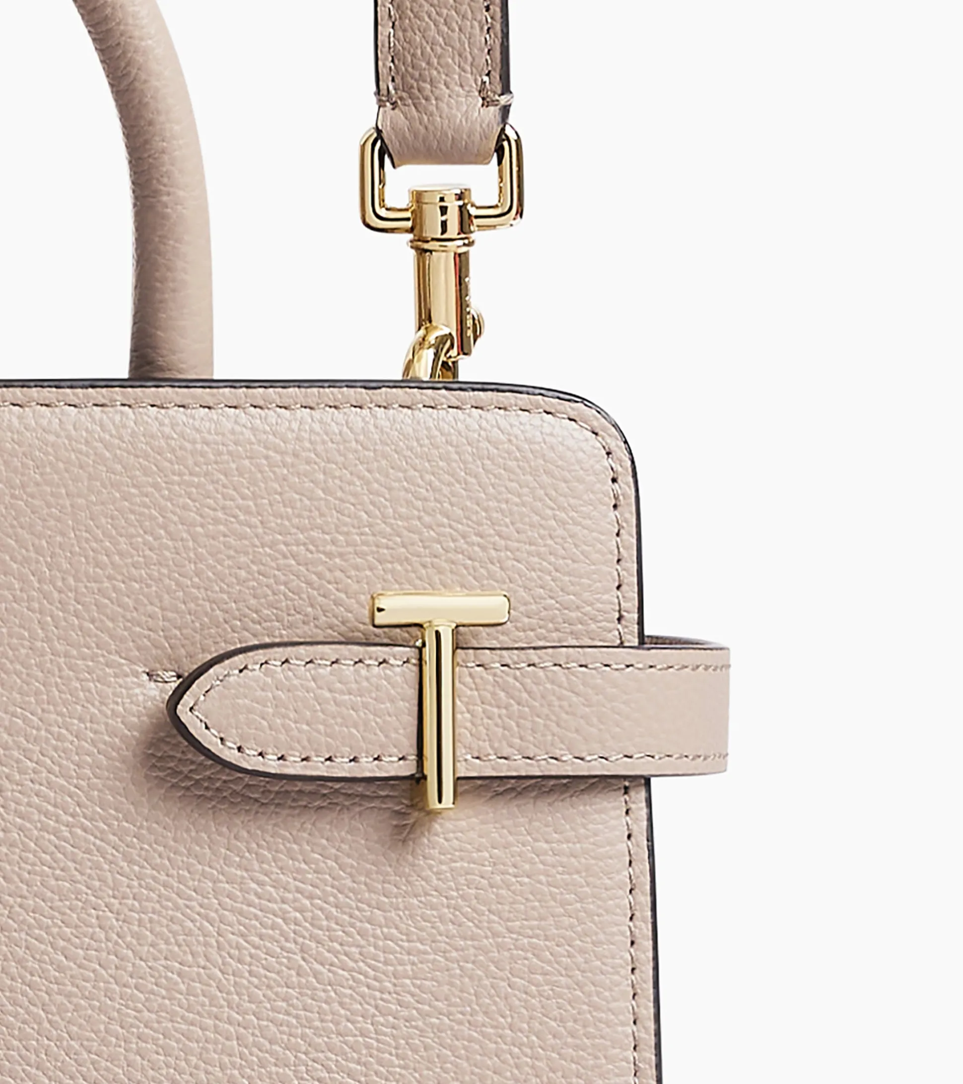 Sac à main moyen modèle Emilie en cuir grainé - GREGE 1