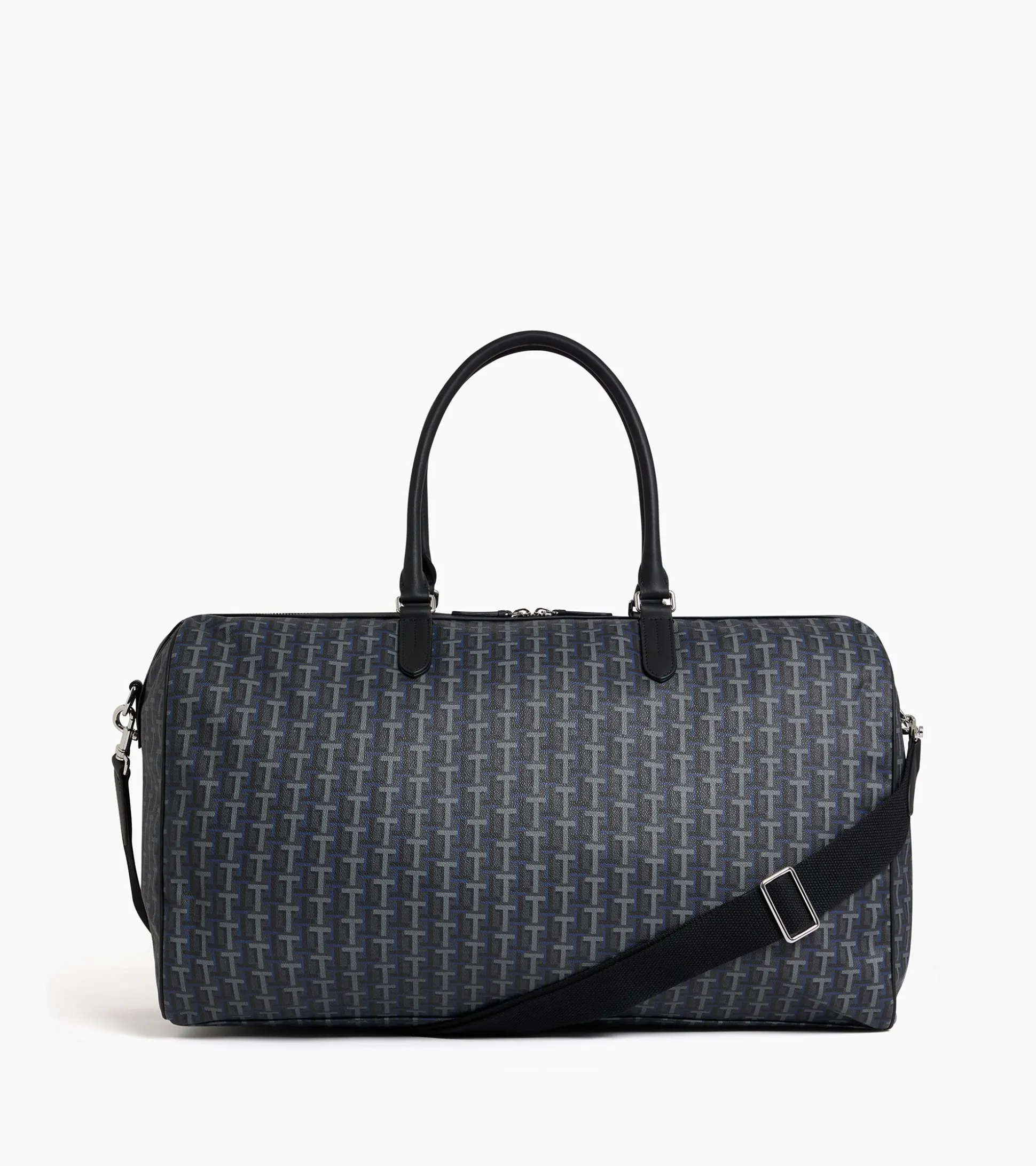 Sac de voyage 24h Camille en toile monogramme - SIGNATURE LT NOIR-NOIR