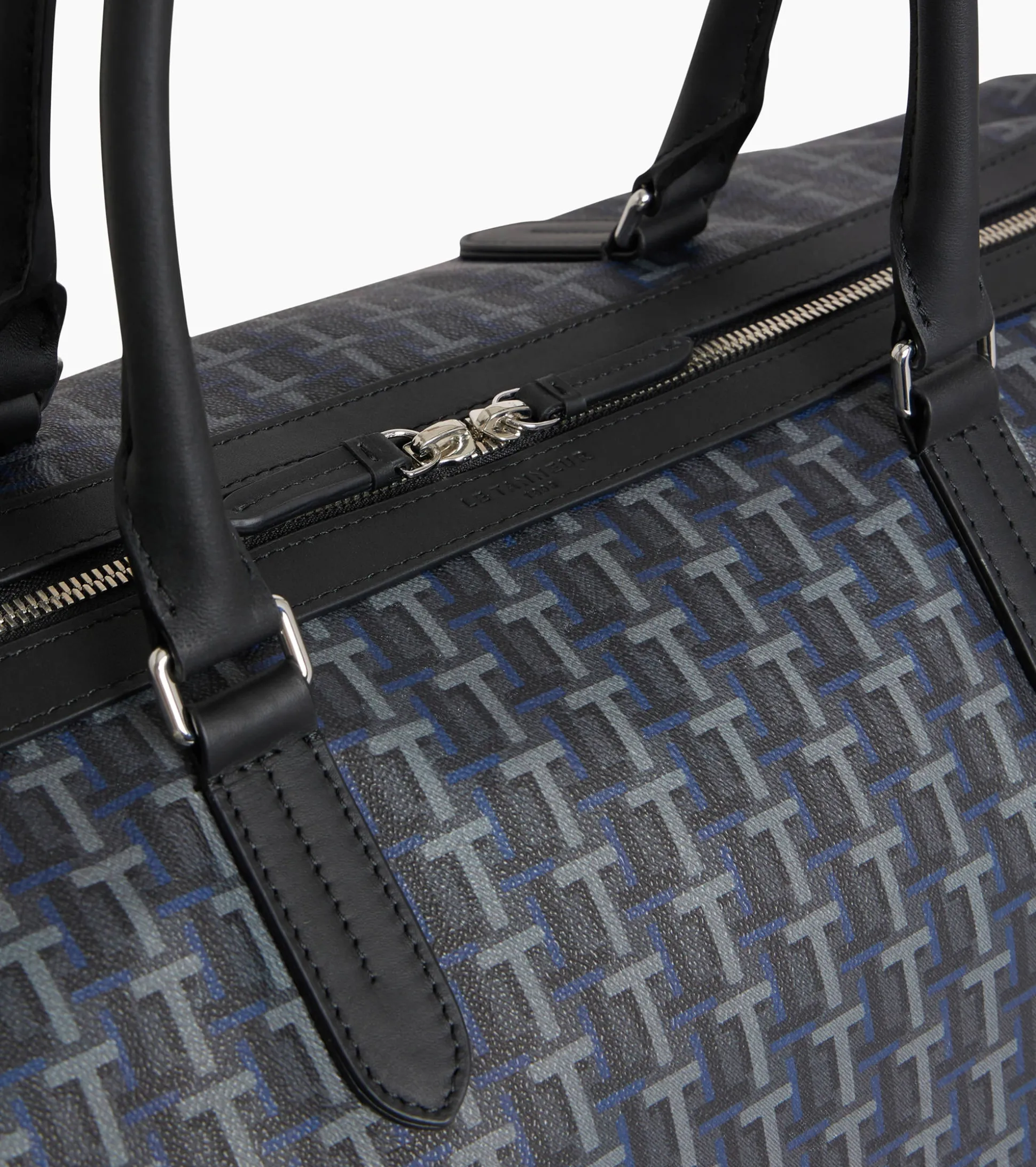 Sac de voyage 24h Camille en toile monogramme - SIGNATURE LT NOIR-NOIR